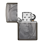 Encendedor Zippo Currency Dolar Design Plateado ZP49025 Agathamarket.cl 4