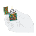 Encendedor Zippo Psychedelic Imagery Verde ZP49191.CI416387 Agathamarket.cl 5