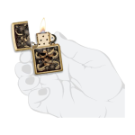 Encendedor Zippo Snake Bouquet Dorado ZP49477.CI416388 Agathamarket.cl 3