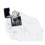 Encendedor Zippo Space Kitten Design Azul ZP239.CT400143 Agathamarket.cl 5