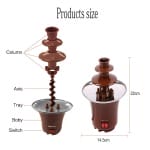 Cascada Chocolate 3 Pisos Fuente Fondue Agathamarket.cl 3