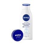 Nivea Crema Corporal Hidratación Express 400ml + Creme 60ml Agathamarket.cl 4