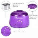 Calentador Cera Olla Depilatoria 500g Rosa Agathamarket.cl 3