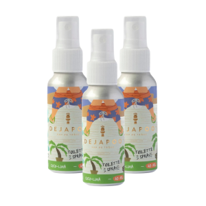 Pack 3 Eliminador de Olores Baño Coco Lima 60 ml Dejapoo Agathamarket.cl