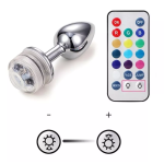 Plug Anal Dilatador Luz Led Control De Luces Talla M Agathamarket.cl 2