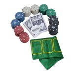 Set Juego Profesional De Poker 120 Piezas Poker Chips Cartas Agathamarket.cl 4