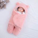 Saco De Dormir Polar Para Bebé Modelo Osito Rosa Agathamarket.cl 5
