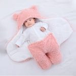 Saco De Dormir Polar Para Bebé Modelo Osito Rosa Agathamarket.cl 3