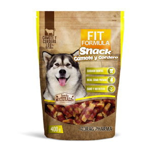 Snack Para Perros Camote y Cordero Fit Formula 400 G Agathamarket.cl