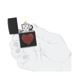Encendedor Zippo Heart Design Negro ZP48719 Agathamarket.cl 5