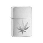 Encendedor Zippo Cannab Design Plateado ZP29587 Agathamarket.cl 3