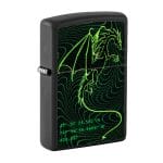 Encendedor Zippo Cyberpunk Dragon Design Verde ZP48497 Agathamarket.cl 3