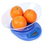 Balanza De Cocina Pesa Digital con Bowl 5 Kg Azul Agathamarket.cl 2