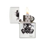 Encendedor Zippo Spazuk Design Blanco ZP29646 Agathamarket.cl 2