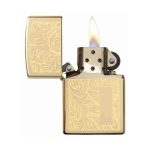 Encendedor Zippo Brass Venetian Dorado ZP352B Agathamarket.cl 2