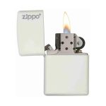 Encendedor Zippo Classic White Matte Logo ZP214ZL Agathamarket.cl 2