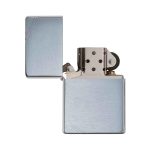 Encendedor Zippo Brushed Chrome Slashes Plateado Zp230 Agathamarket.cl 2