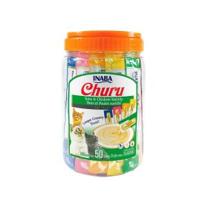 Churu Sabor Pollo y Atún para Gatos 50 Tubos X 14 g Agathamarket.cl