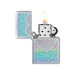 Encendedor Zippo Heart Design Plateado ZP49780 Agathamarket.cl 2
