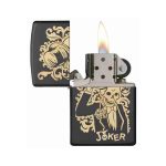 Encendedor Zippo Joker Design Negro ZP29632 Agathamarket.cl 2
