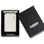 Encendedor Zippo Glow In Dark Logo Blanco ZP49193ZL Agathamarket.cl 5