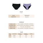 Calzon Menstrual Niña Kuyen Flujo Abundante Talla Xs Negro Agathamarket.cl 3