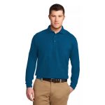 Polera Pique Lisa Manga Larga Color Azul Sangiovanni – M Agathamarket.cl 2