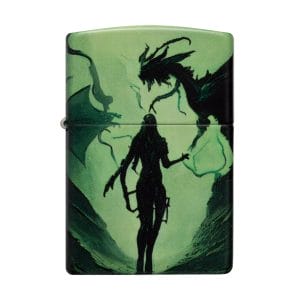 Encendedor Zippo Glowing Dragon Verde ZP46130 Agathamarket.cl