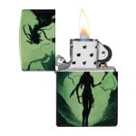 Encendedor Zippo Glowing Dragon Verde ZP46130 Agathamarket.cl 2