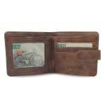 Billetera Cuerina Canvas Hombre Juno Azul Noche Lincoln’s Agathamarket.cl 3