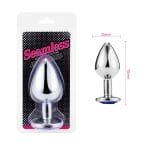 Plug Anal Dilatador Acero Inoxidable Cristal Verde Talla S Agathamarket.cl 3