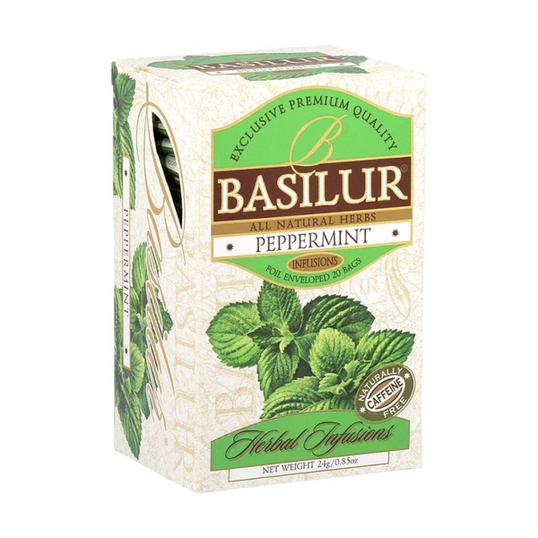 Te Basilur Infusion Menta Caja 25 bolsas